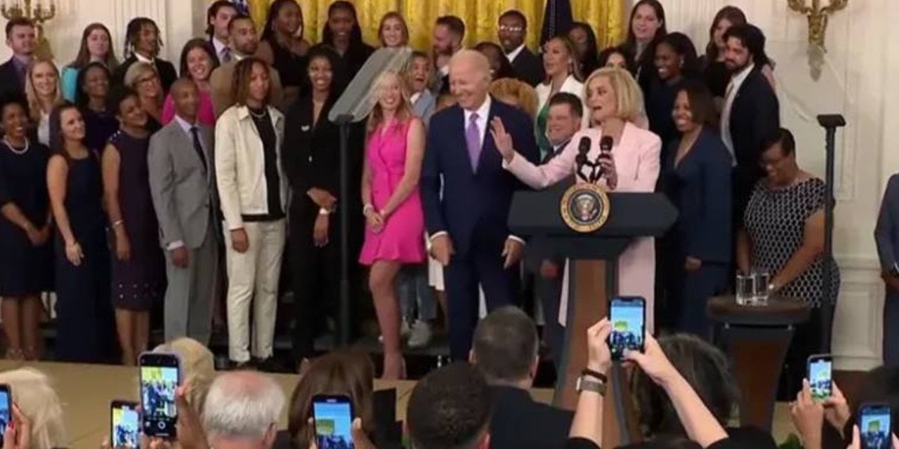 ABD Başkanı Biden’ın Beyaz Saray’da ağırladığı basketbolcu bayıldı