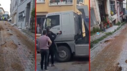 Amaç Ne? Sarıyer’de Sokaklara Kamyonla Gübre Döktü, Vatandaş Kokudan Evden Çıkamıyor!