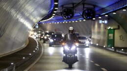 Avrasya Tüneli’nden bir yılda 385 bin motosiklet geçti