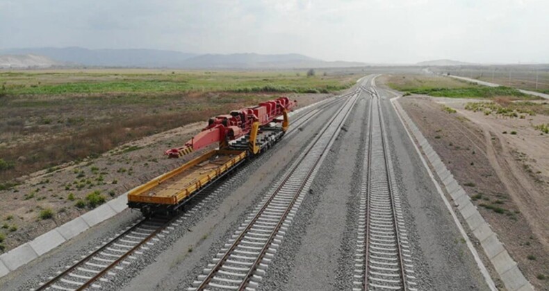 Azerbaycan, Zengezur Koridoru için demir yolu inşasına devam ediyor