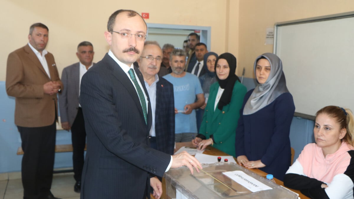 Bakan Mehmet Muş’un oy kullandığı sandıktan Erdoğan çıktı