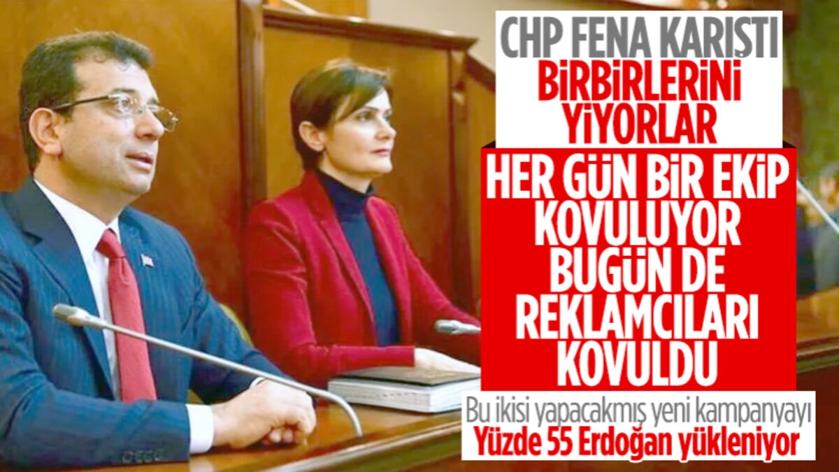 CHP’de reklam ekibi kovuldu: İkinci tur kampanyasının başına İmamoğlu ve Kaftancıoğlu getirildi