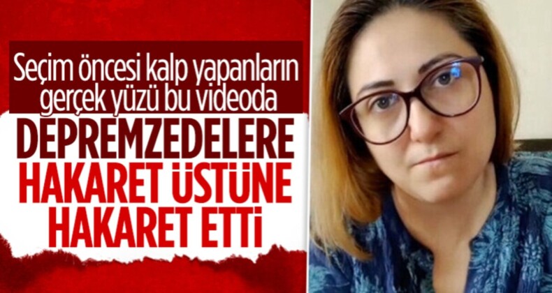 CHP’li fenomenden depremzedelere tehdit: ‘Bu baskıyı seçime kadar göreceksiniz’