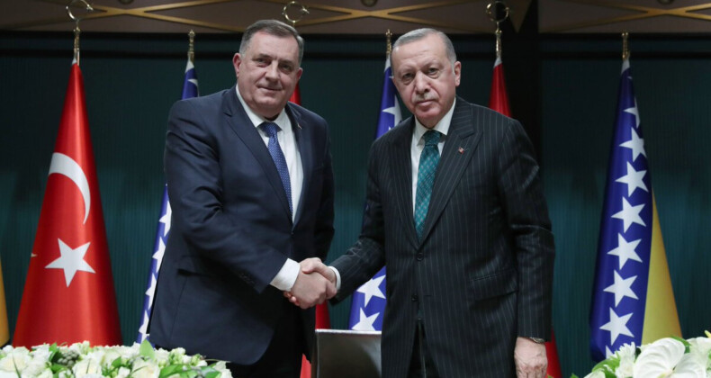 Cumhurbaşkanı Erdoğan’a bir destek de Sırp lider Dodik’ten geldi