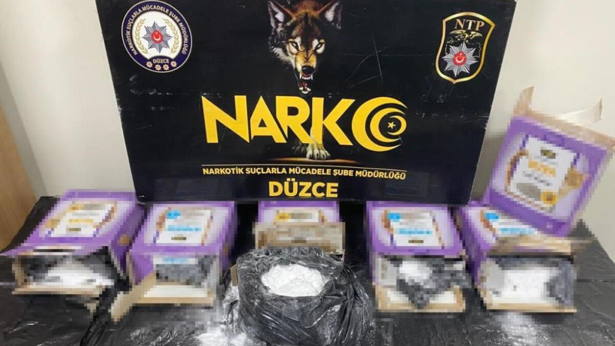 Düzce’de narkotik operasyonu! 2 tutuklama