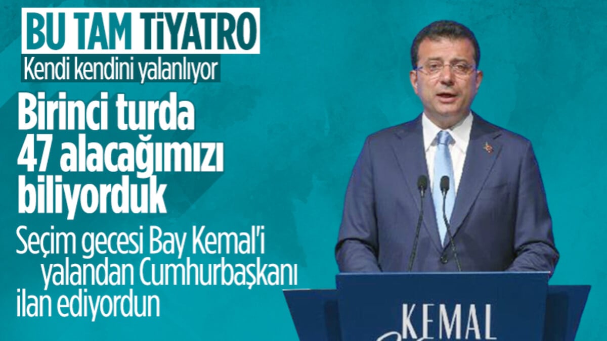 Ekrem İmamoğlu’ndan seçim gecesi itirafı: İlk turda kazanırız noktasında değildik