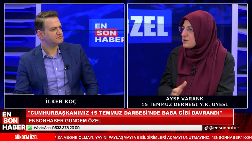 Ensonhaber’e konuk olan Ayşe Varank’tan Kemal Kılıçdaroğlu’na tepki