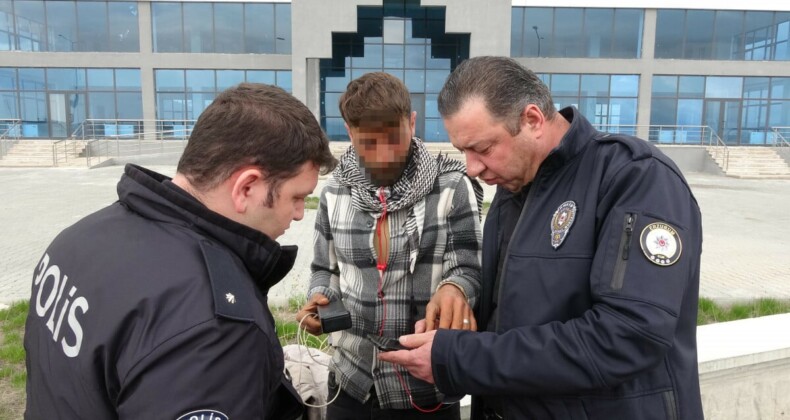 Erzurum’da kat kat giyindiği için canlı bomba sanıldı