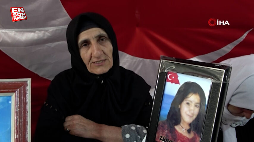 Evlat nöbetindeki anneden çocuğuna çağrı: Orası senin yerin değil, gel teslim ol