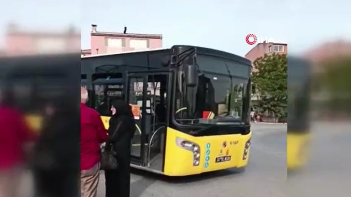 İETT aracı arızalanınca vatandaşlar mağdur oldu