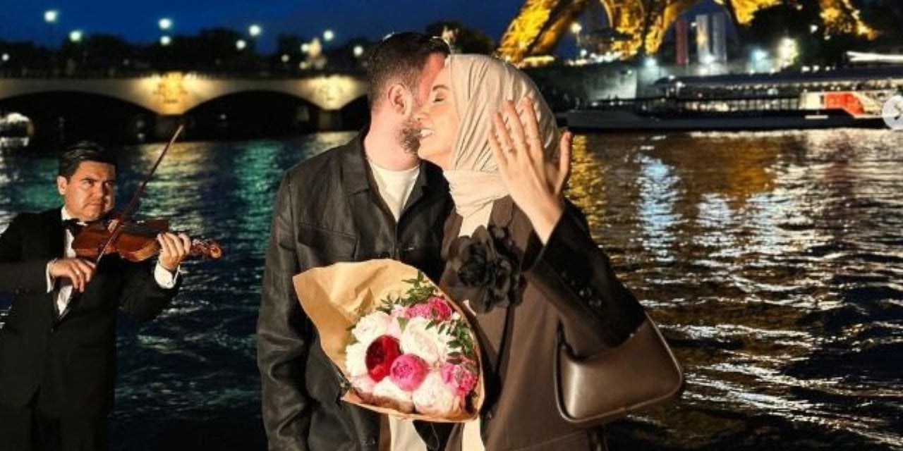 İki Kilo Soğana Sattınız Demişti, AKP’li Fenomen Sena Sever’in Paris Sefası… İngiltere’ye taşınmıştı, Paris’te nişanlandı