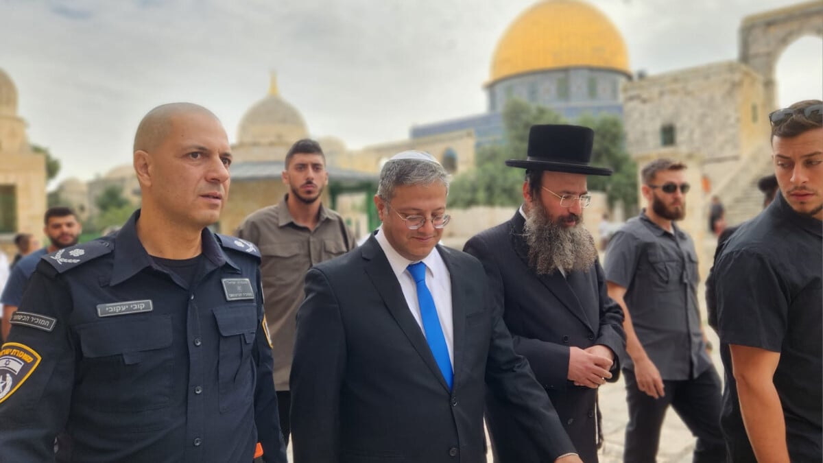 İsrailli aşırı sağcı Bakan Ben-Gvir’den Mescid-i Aksa’ya baskın: Ev sahibi biziz