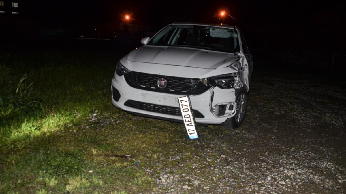Kastamonu’da tuvalet ihtiyacı için aracından inen sürücüye araç çarptı