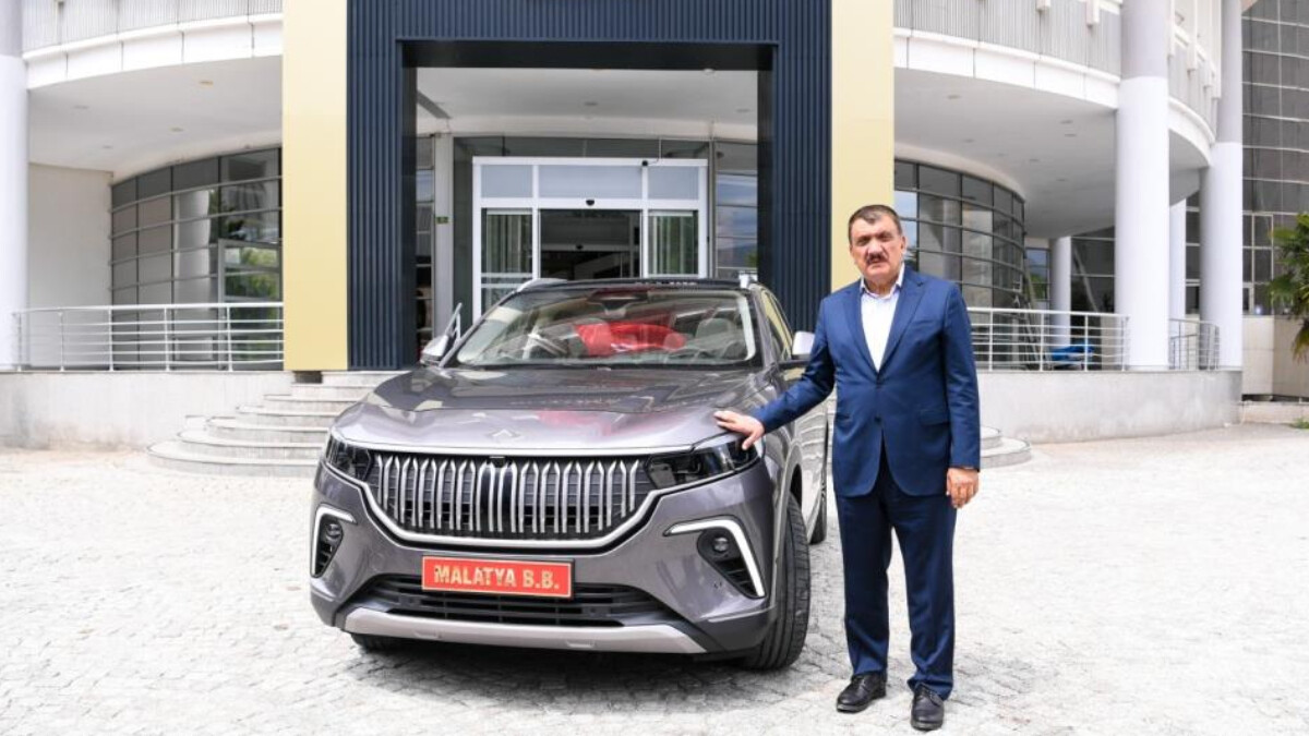 Malatya Büyükşehir Belediyesi’nin makam aracı artık Togg