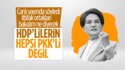 Meral Akşener’den HDP yorumu: Oylarının içinde PKK’yı desteklemeyen de var