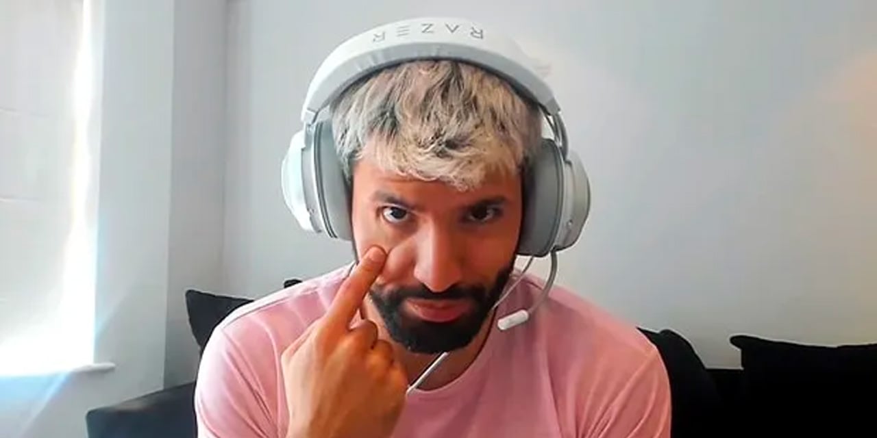 Sergio Agüero’ya Twitch şoku!