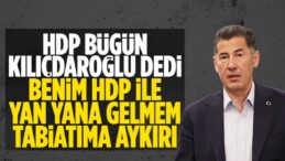 Sinan Oğan: HPD ile yan yana gelmem eşyanın tabiatına aykırı