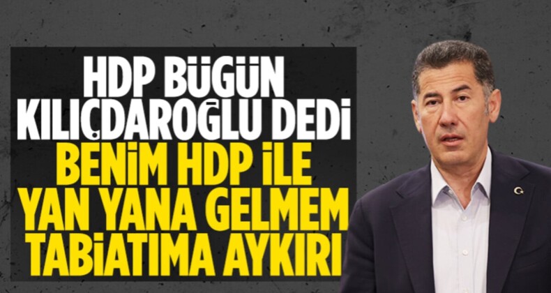 Sinan Oğan: HPD ile yan yana gelmem eşyanın tabiatına aykırı