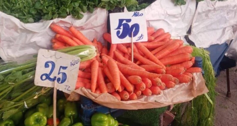 Soğandan sonra yeni zam şampiyonu… 1 kilo havuç 50 TL!  Fiyatı gören eve eli boş döndü