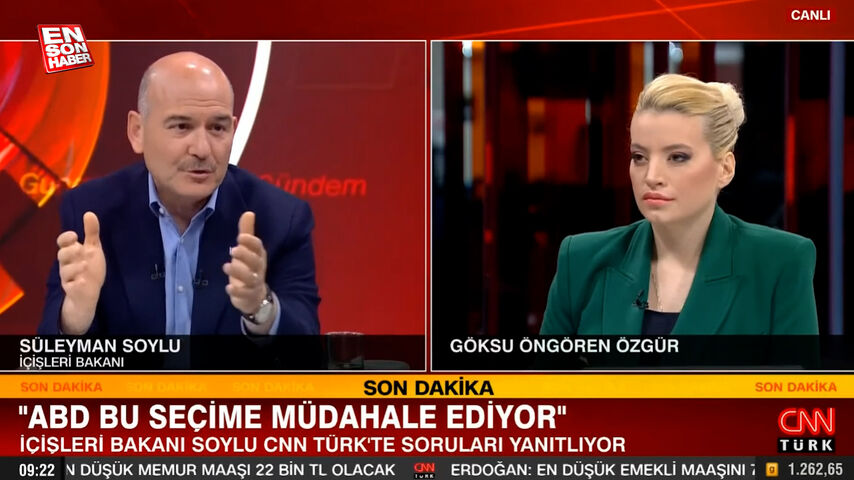 Süleyman Soylu açıkladı: ABD seçime müdahale ediyor