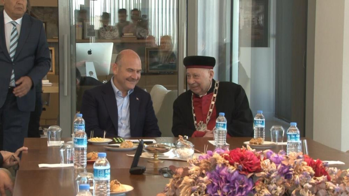 Süleyman Soylu, Türk Musevi Cemaati ile bir araya geldi