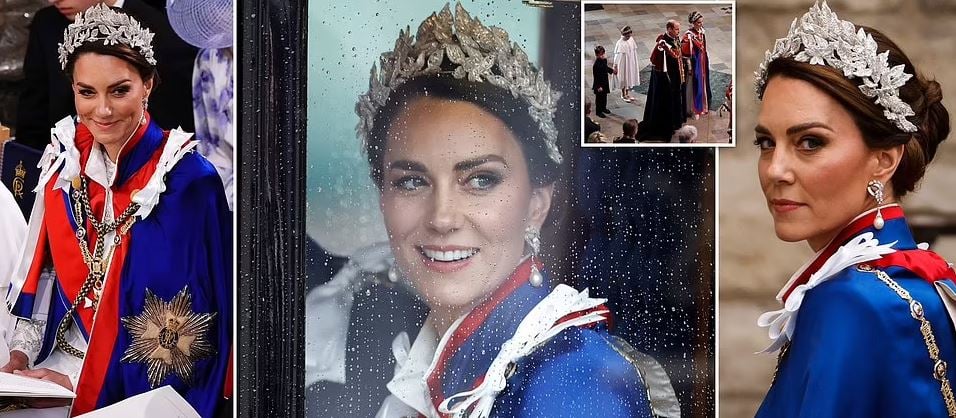 Tacı Camilla giydi ama, Kate kayınvalidesinden fena rol çaldı! Galler Prensesi, ışıl ışıl parladı…