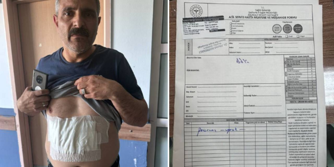 Usülsüzlüğe karşı çıktı… Üzerine kaynar su döktüler