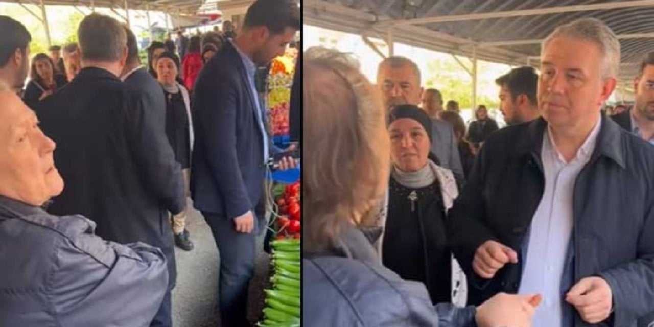 Vatandaşın isyanına yanıt veremedi: AKP’li aday arkasını dönüp gitti
