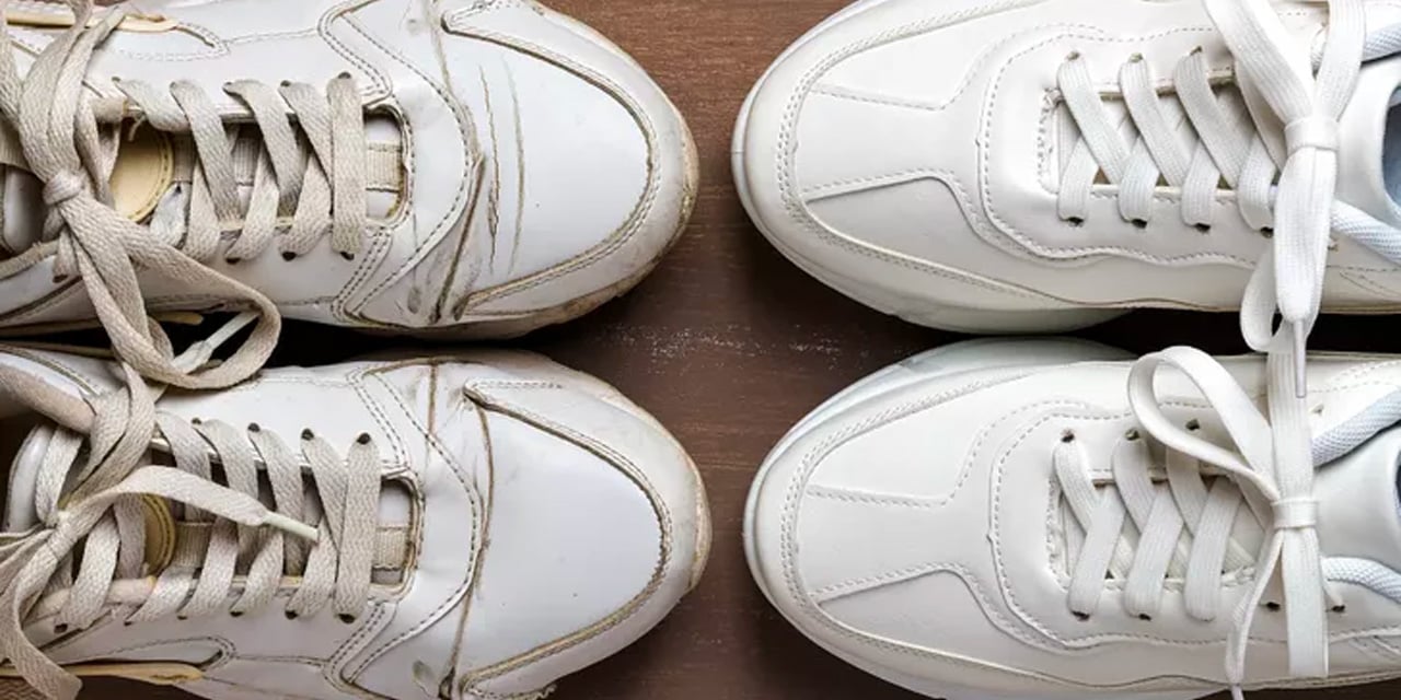 Yaz aylarının vazgeçilmezi! Sararmış beyaz spor ayakkabı nasıl temizlenir? Bu yöntem bembeyaz yapıyor