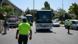 15 Temmuz Demokrasi Otogarı’nda otobüslere denetleme yapıldı