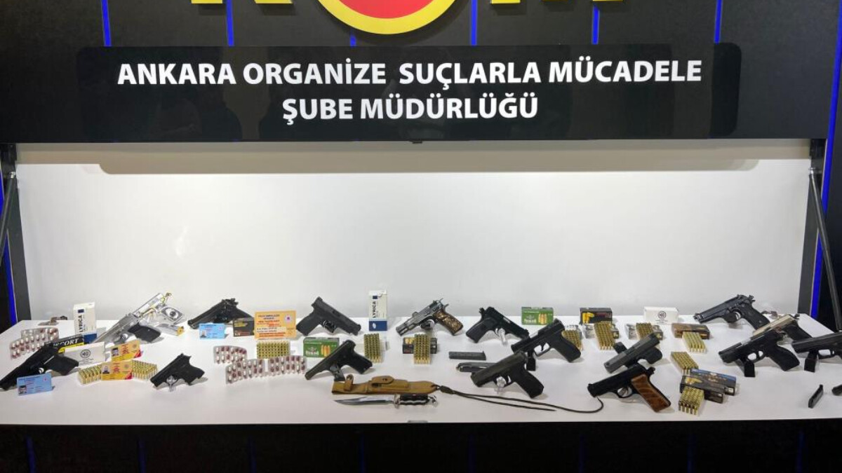 Ankara’da esnafı haraca bağlayan iki çeteye operasyon