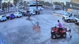 Antalya’da ATV ile drift atan arkadaşlar kaza yaptı