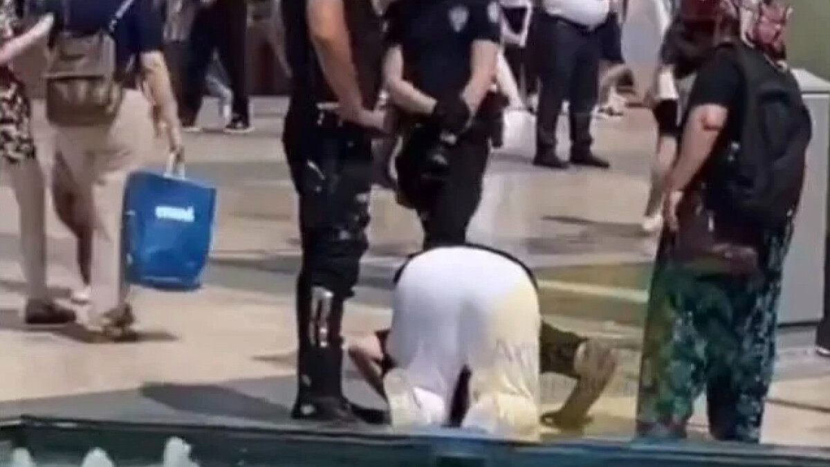 Antalya’da gözaltına alınmamak için uzun süre namaz kıldı