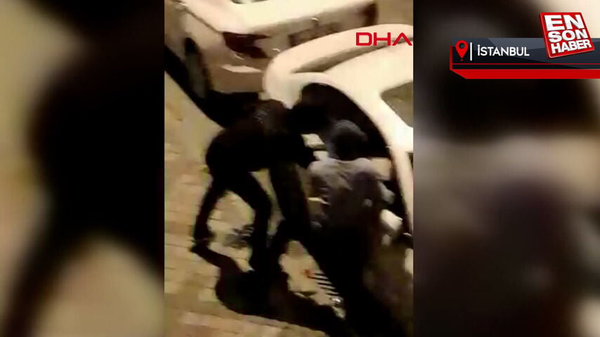 Bağcılar’da otomobile giren hırsızlara balkondan patates fırlattı