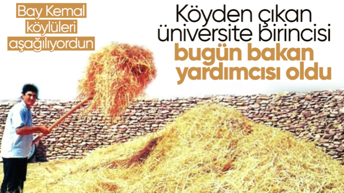 Bakan Yardımcısı Oruç Baba İnan 23 sene önce ÖSS birinciliğiyle adını duyurdu! Köylü Şampiyon