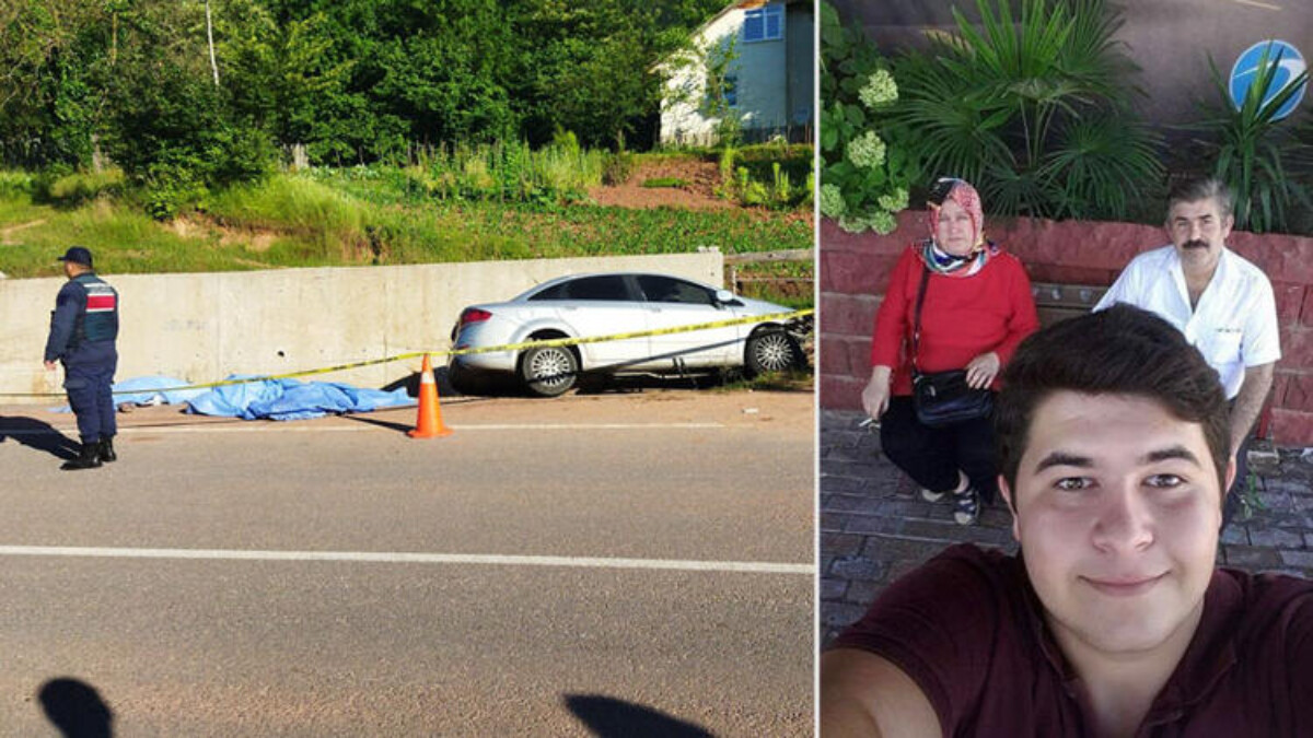 Bartın’daki köylerine 3 kilometre kala kazada öldüler