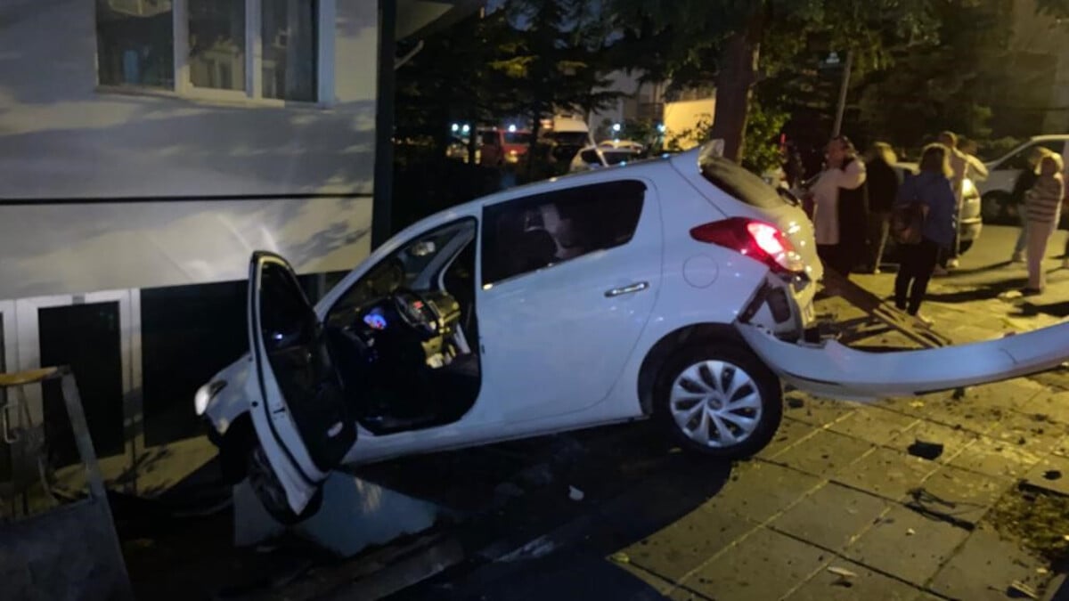 Bolu’daki genç, kazadan kaçarken sakatlandı