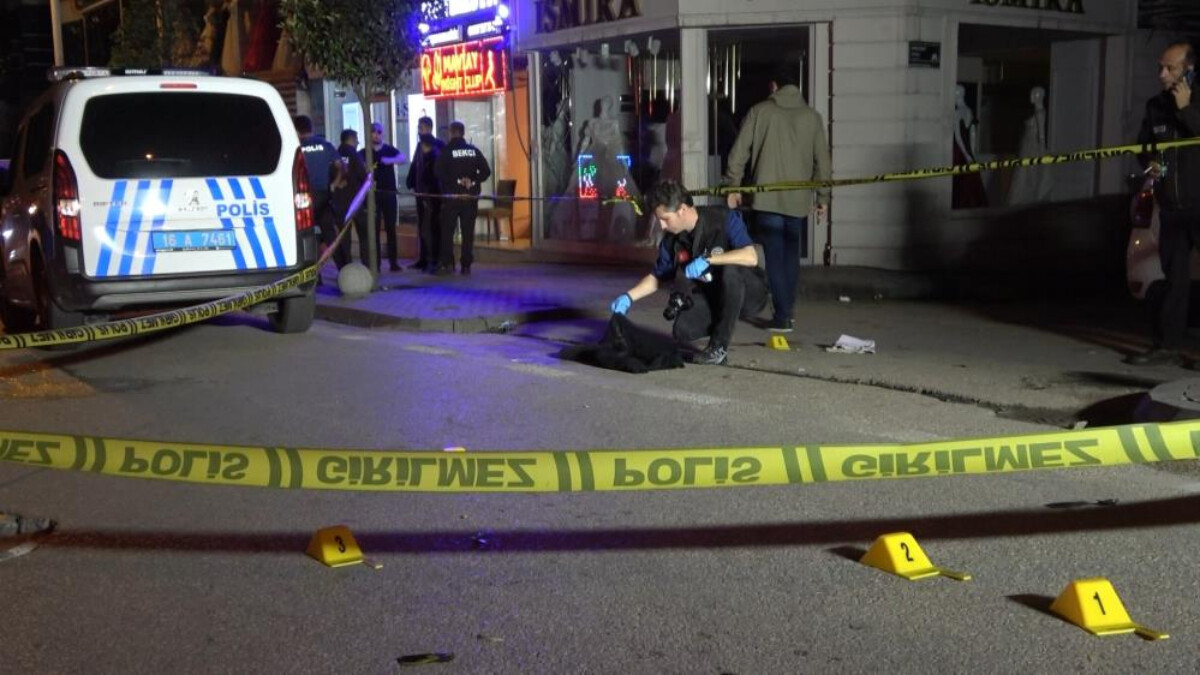 Bursa’da silahlı saldırıya uğrayan kişi yaralandı