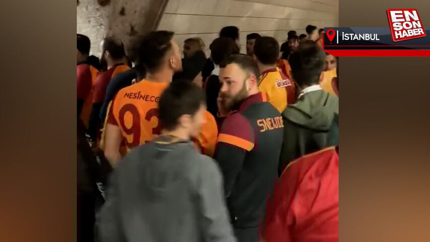 Büyük derbi öncesi metrolar durdu: Taraftarlar isyan etti