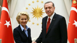 Cumhurbaşkanı Erdoğan, AB Komisyonu Başkanı Ursula von der Leyen ile görüştü