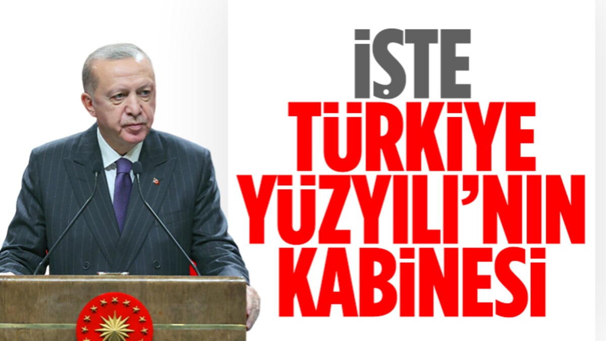 Cumhurbaşkanı Erdoğan yeni kabineyi açıkladı: İşte 67. Hükümet’in bakanları