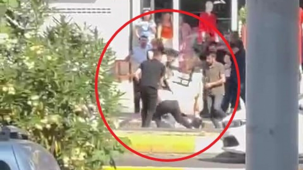 Diyarbakır’da esnaf ile müşteri birbirine tabure ve sopalarla saldırdı