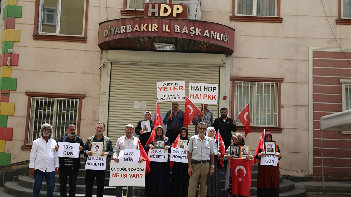 Diyarbakır’da evlat nöbetindeki aile sayısı 359’a yükseldi