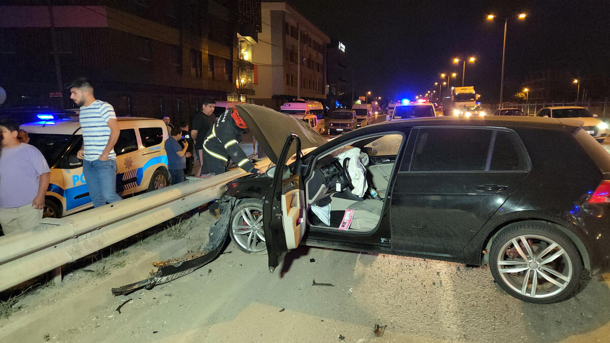 Düzce’de 5 kişinin yaralandığı kaza sonrası kavga çıktı