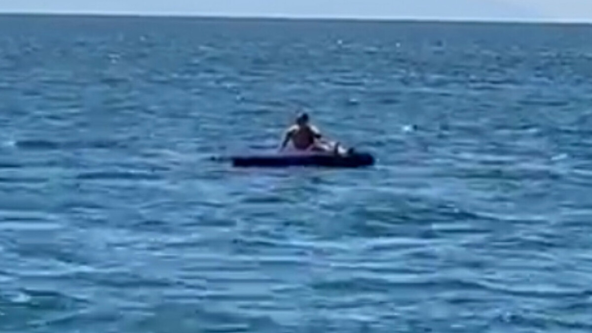 Edirne’de deniz yatağında uyuyakalan şahıs 4 mil açıkta kurtarıldı