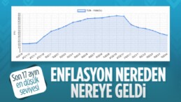 Enflasyon düşüşe geçti! İşte son 17 aylık veriler…