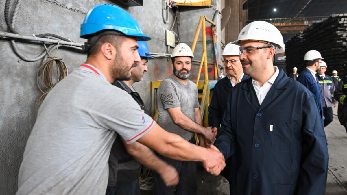 Fatih Mehmet Kacır’dan sanayi tesislerine bayram ziyareti