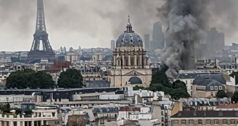 Fransa’nın başkenti Paris’te patlama