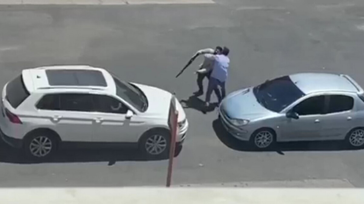 Gaziantep’te eski eşi ve kayınpederini öldürdüğü anlar