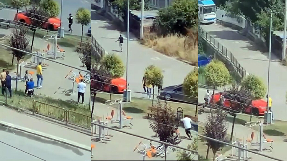 Gebze’de çocuk parkında silahlı çatışma çıktı